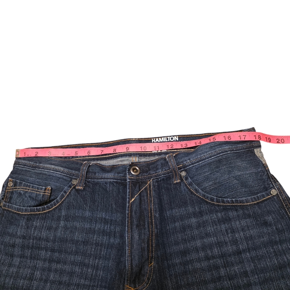 Sean John Dark Blue Relaxed Jeans Size 36 - Picture 4 of 10